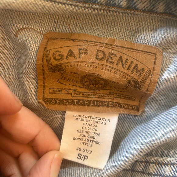 VINTAGE GAP denim jacket - Picture 3 of 4